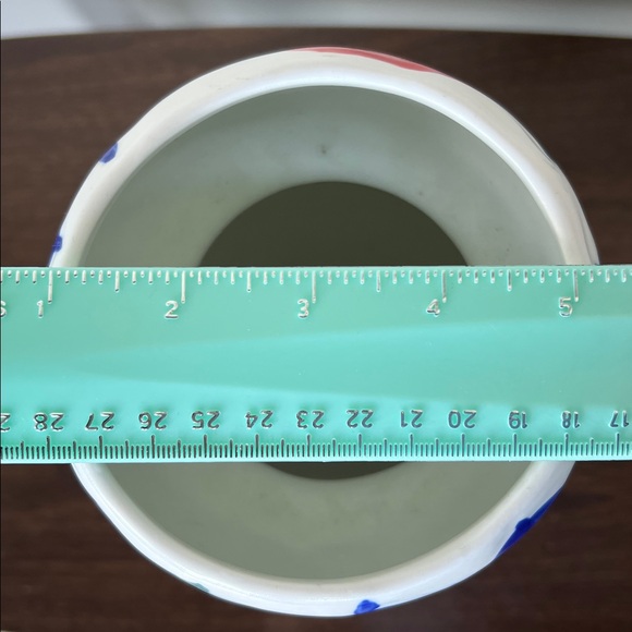 Anthropologie Floral Hand-Painted Ceramic Vase - Picture 13 of 13